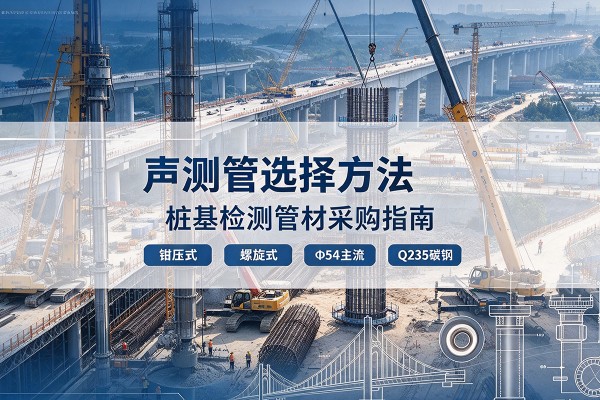 怀仁声测管选型标准