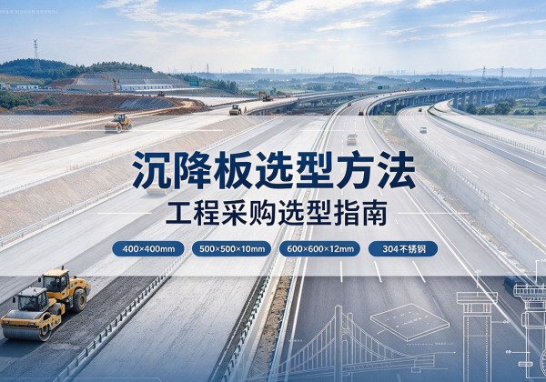 怀仁沉降板选择方法