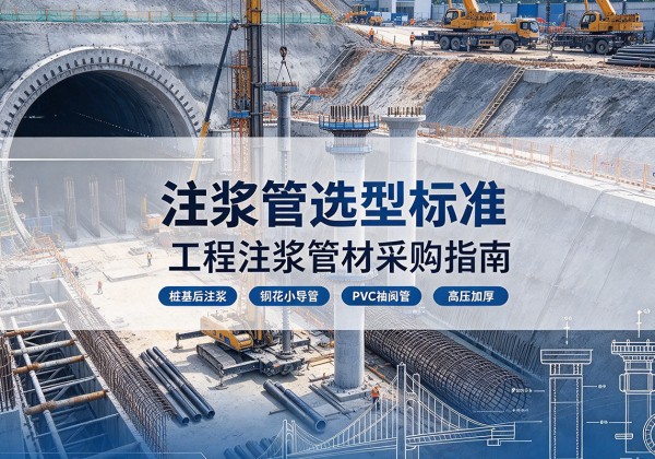 怀仁注浆管选型标准